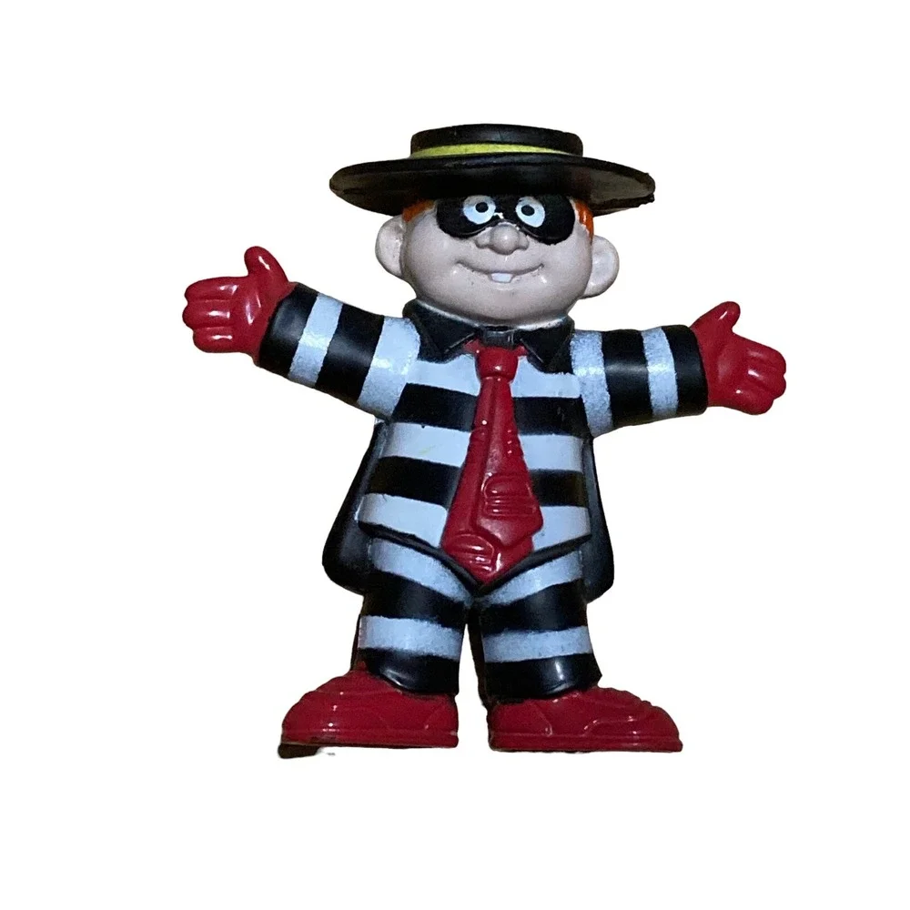 McDonald's McDonaldland Halloween Hamburglar Hamburgler PVC Figure 1995 Vintage